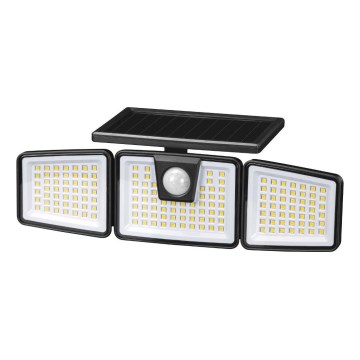 Retlux - Solcellsdriven LED-reflektor med inbyggd sensor LED/6,5W/3,7V 1200 mAh IP44
