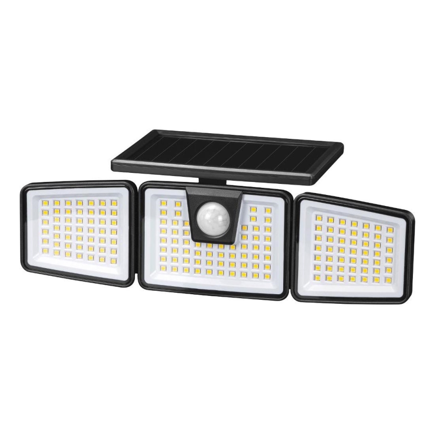 Retlux - Solcellsdriven LED-reflektor med inbyggd sensor LED/6,5W/3,7V 1200 mAh IP44