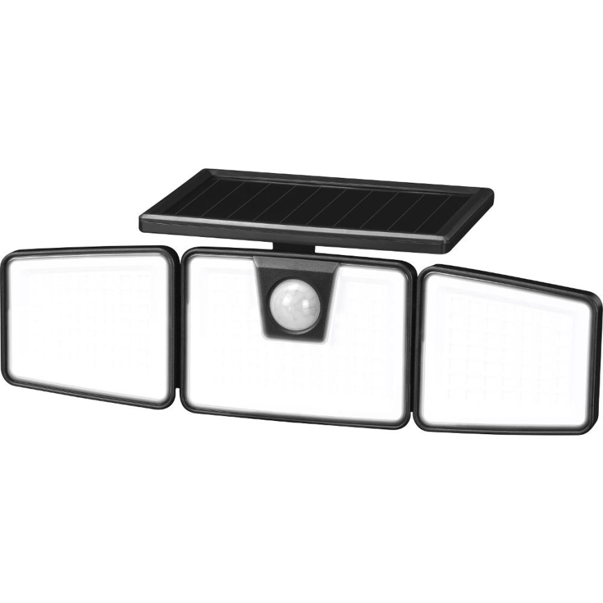 Retlux - Solcellsdriven LED-reflektor med inbyggd sensor LED/6,5W/3,7V 1200 mAh IP44