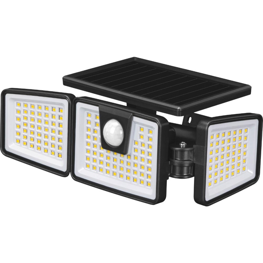 Retlux - Solcellsdriven LED-reflektor med inbyggd sensor LED/6,5W/3,7V 1200 mAh IP44