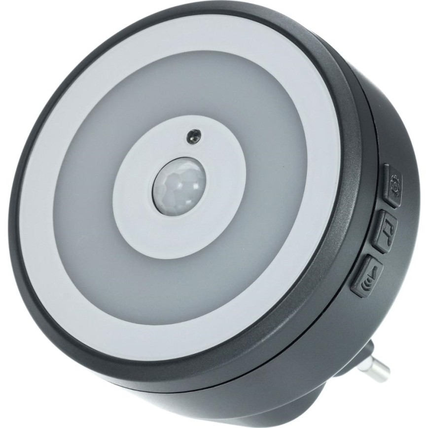 Video ringklocka med rörelsedetektor 5MPx 1440p 5200 mAh Wi-Fi IP65 antracit