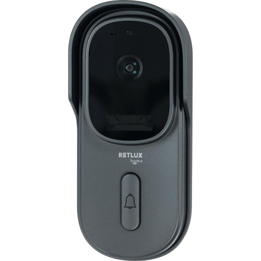 Videoporttelefon med rörelsesensor 5MPx 1440p 5200 mAh Wi-Fi IP65 antracit