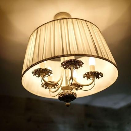 RGB Dimbar LED-lampa E14/3,5W/230V 6400K + Fjärrstyrd