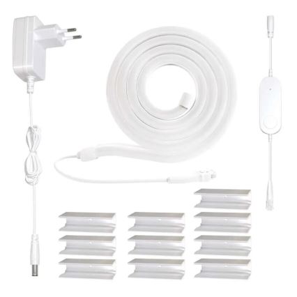 RGBIC LED ljusreglerad list GoSmart LED/24W/230V 3 m Wi-Fi Tuya