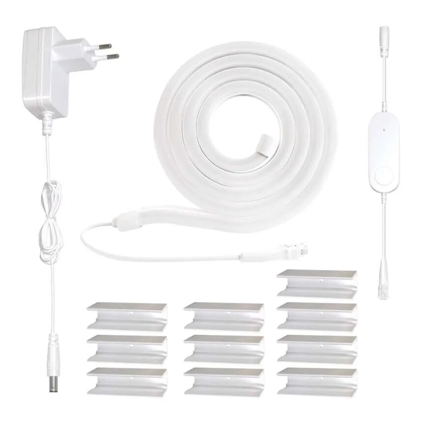 RGBIC LED ljusreglerad list GoSmart LED/24W/230V 3 m Wi-Fi Tuya