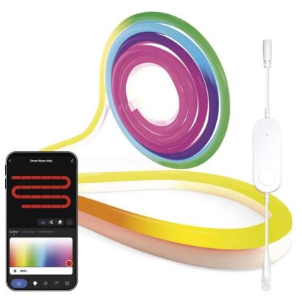 RGBIC LED ljusreglerad list GoSmart LED/33W/230V 5 m Wi-Fi Tuya
