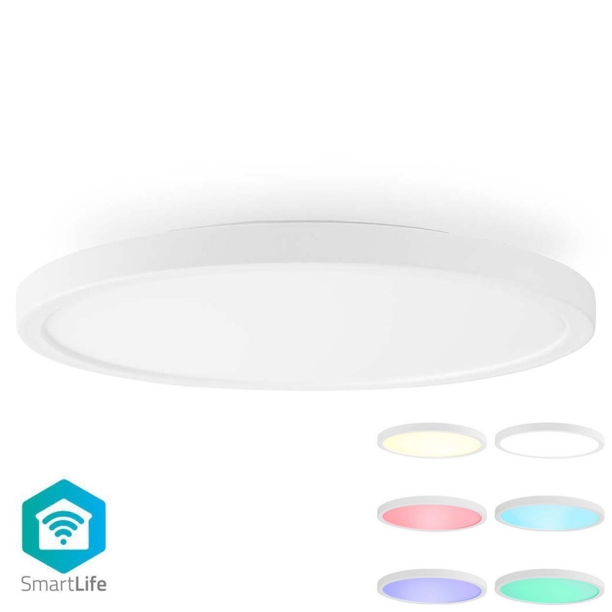 RGBW Dimbar taklampa SmartLife LED/18W/230V 2700-6500K Wi-Fi Tuya