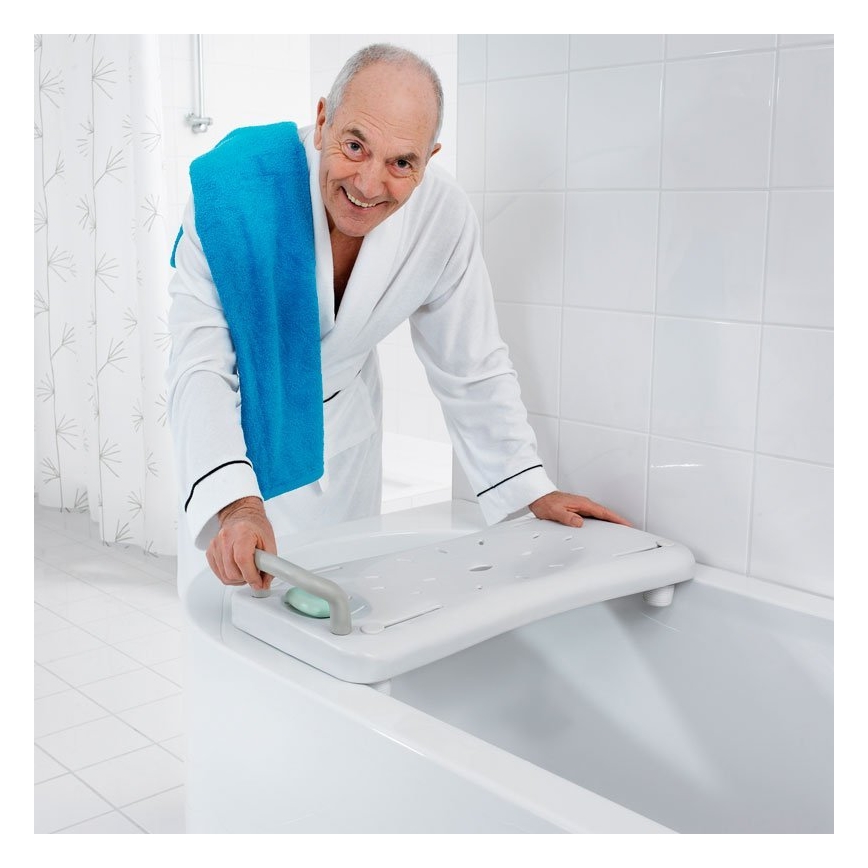 Ridder - Badsäte med handtag 31x70 cm vit