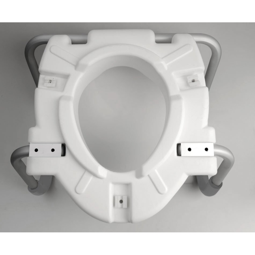 Ridder - Förhöjd toalettsits med handtag, vit