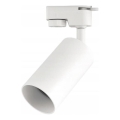 Riktbar spotarmatur för 1‑fas skensystem, 1x GU10/10W/230V, vit