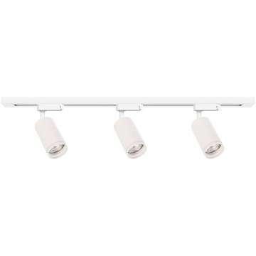 Riktbar spotlight för skensystemet PIPE 3xGU10/10W/230V, vit