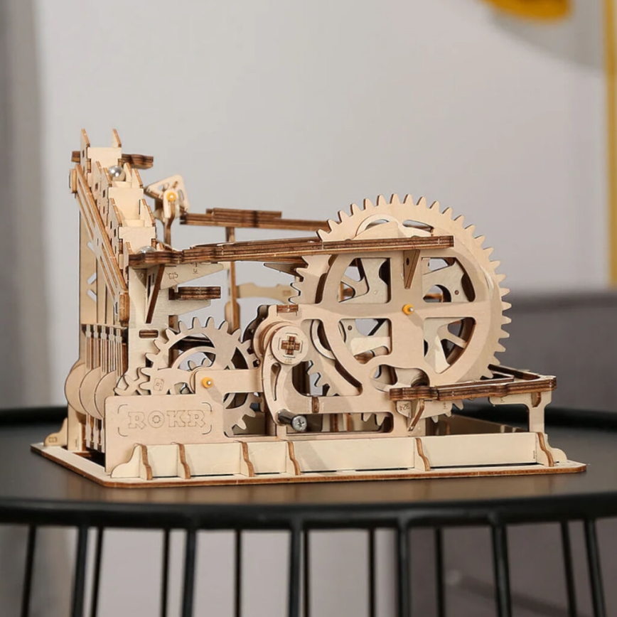 RoboTime - 3D pusselbana för kulor Spiral