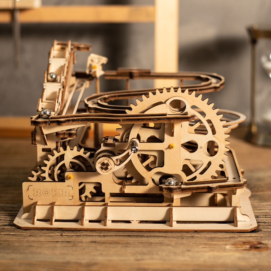 RoboTime - 3D pusselbana för kulor Spiral