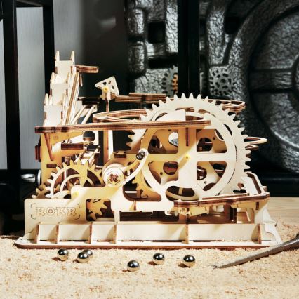 RoboTime - 3D pusselbana för kulor Spiral
