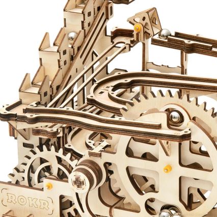 RoboTime - 3D pusselbana för kulor Spiral