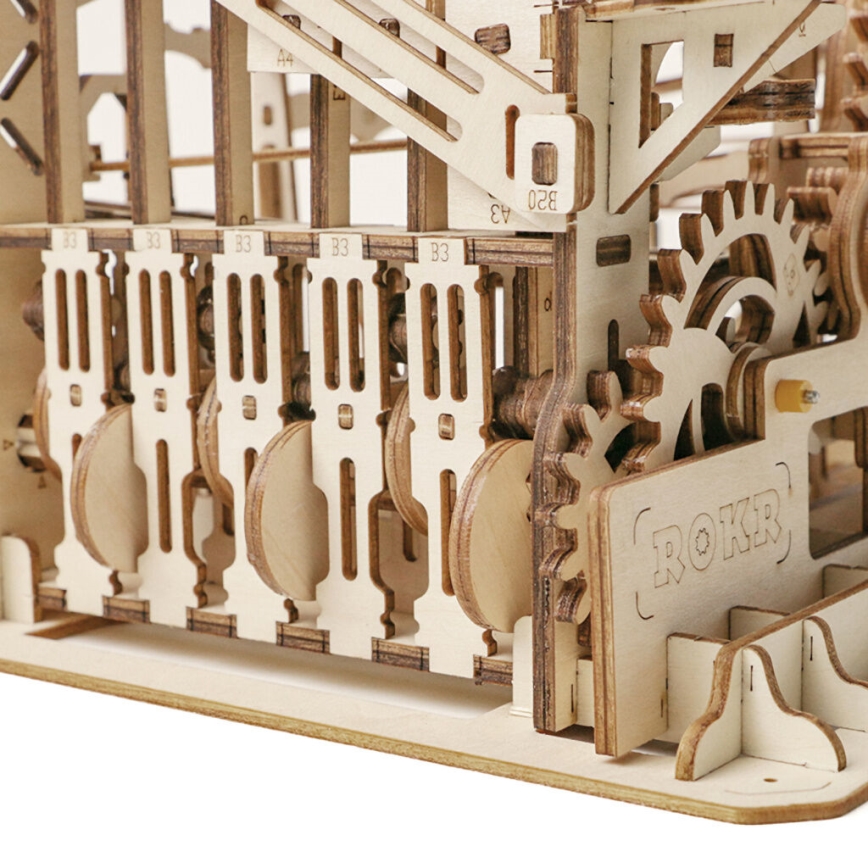 RoboTime - 3D pusselbana för kulor Spiral