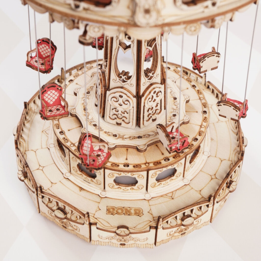 RoboTime - 3D speldosa pussel Kedjekarusell