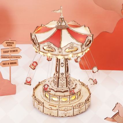 RoboTime - 3D speldosa pussel Kedjekarusell