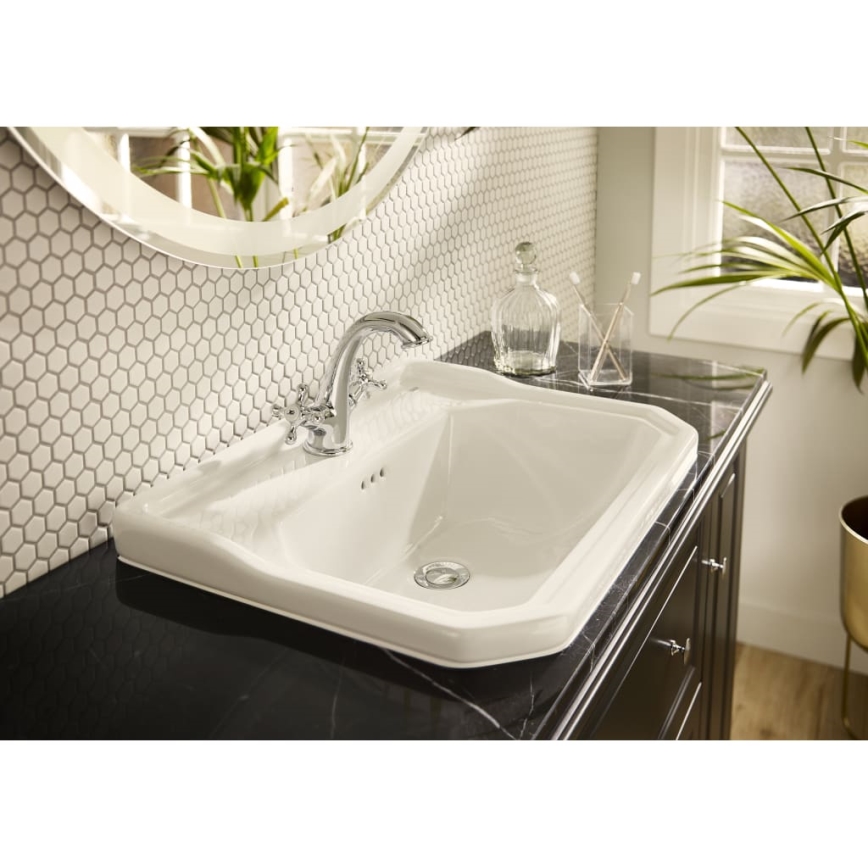 Roca A3270A5000 - Inläggsvask CARMEN 60x45 cm keramik/vit