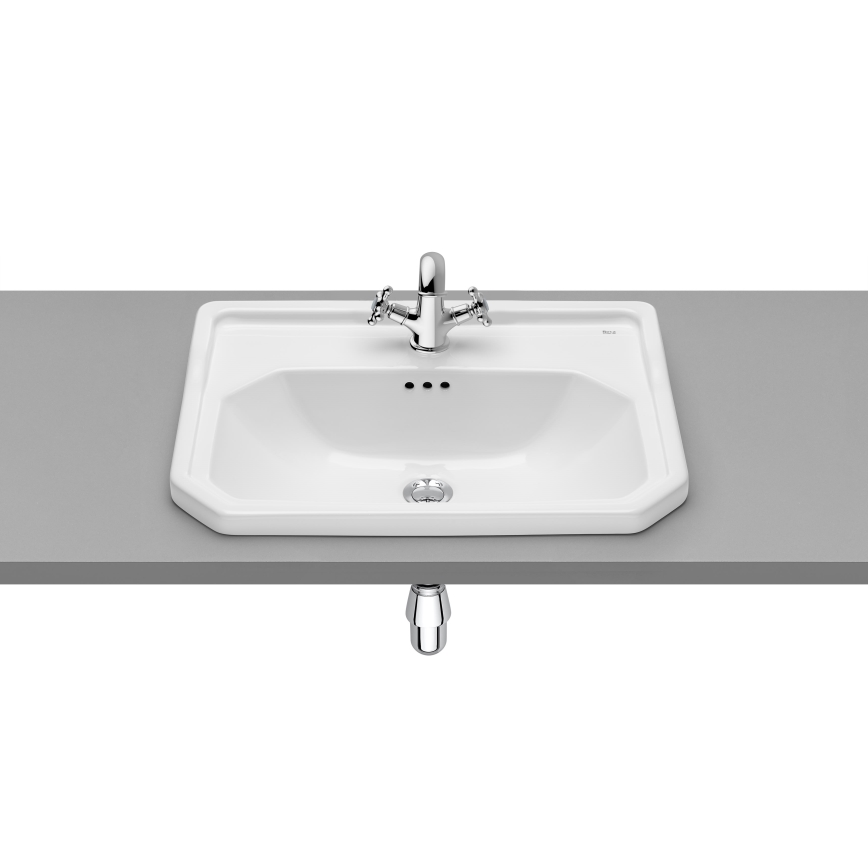 Roca A3270A5000 - Inläggsvask CARMEN 60x45 cm keramik/vit