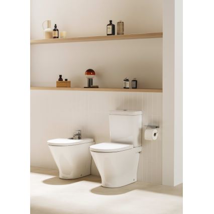 Roca A342477000 - Toalettstol GAP keramik/vit