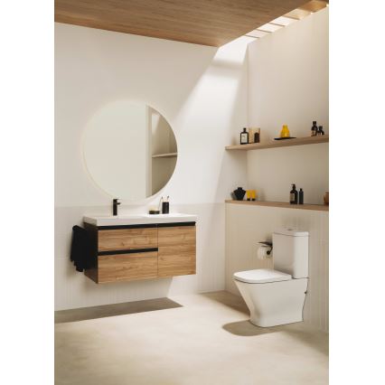 Roca A342477000 - Toalettstol GAP keramik/vit