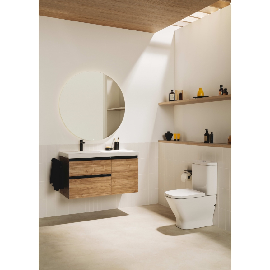 Roca A342477000 - Toalettstol GAP keramik/vit