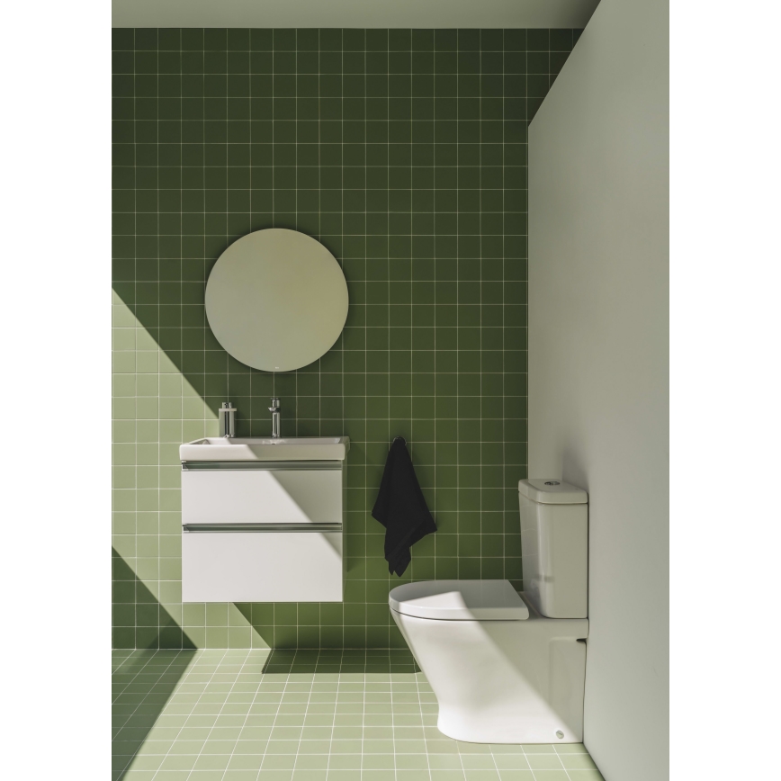Roca A342477000 - Toalettstol GAP keramik/vit