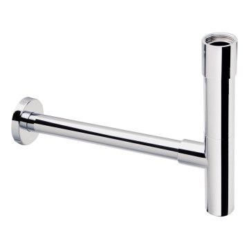 Roca A506403110 - Rund tvättställssifon ROCA i blank krom