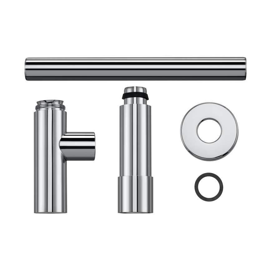 Roca A506403110 - Rund tvättställssifon ROCA i blank krom