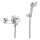 Roca A5A0125C02 - Badkarsset med kran VICTORIA skinande krom