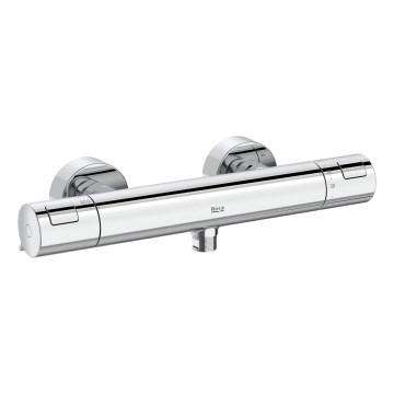 Roca A5A2E18C00 - Dusch termostatisk tap T-500 skinande krom