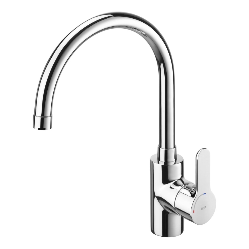 Roca A5A8409C00 - Vaskkran L20 32,5 cm skinande krom
