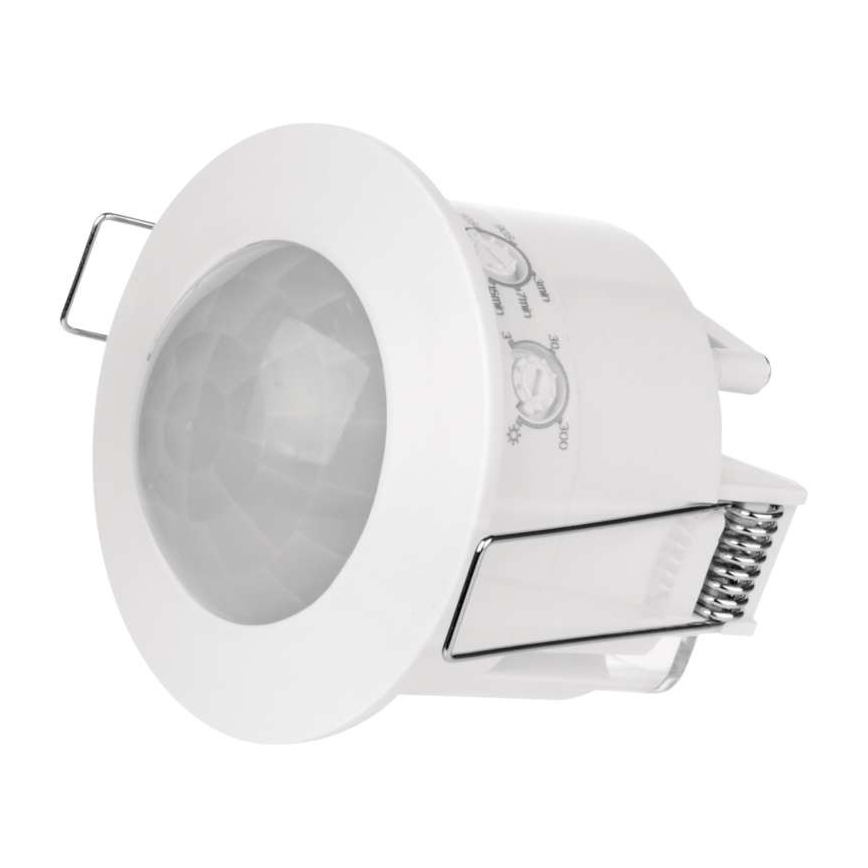rörelsesensor Infälld PIR B 360° 1200W/230V vit