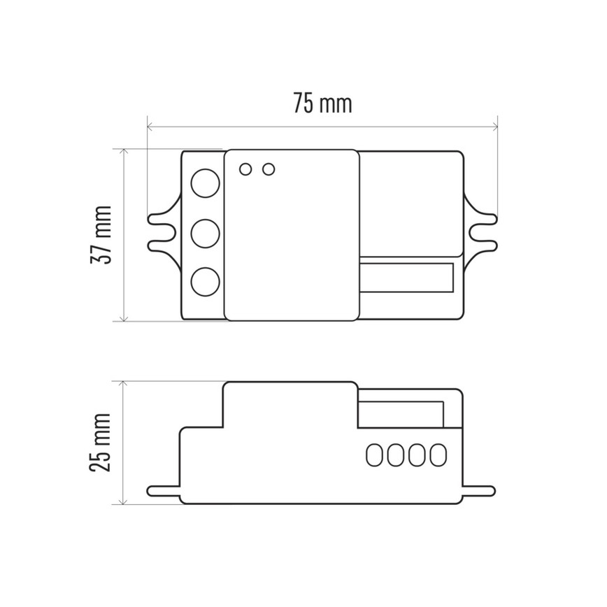 Rörelsesensor Mikrovågsugn MW B 360° 1200W/230V vit