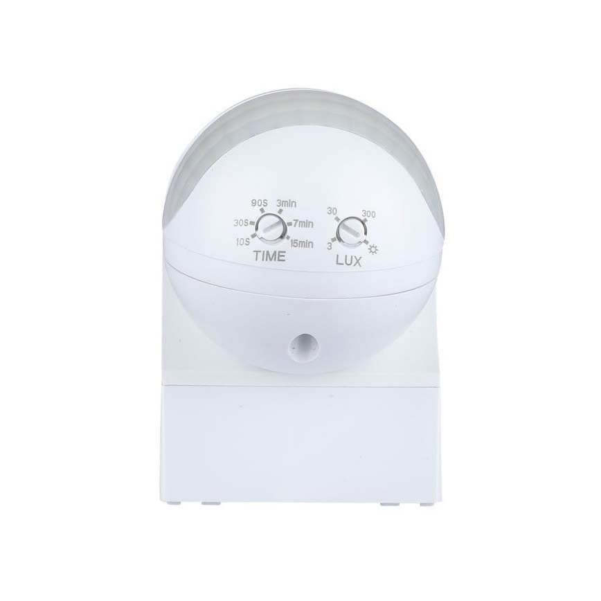Rörelsesensor PIR 180° 800W/230V IP44 vit