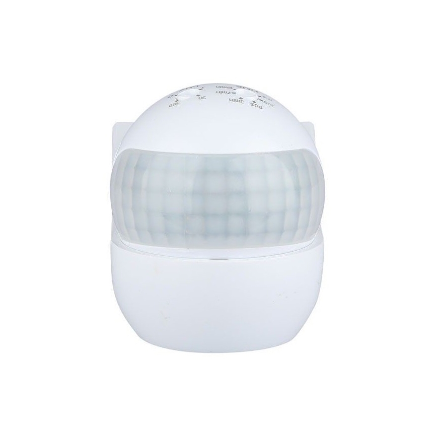 Rörelsesensor PIR 180° 800W/230V IP44 vit