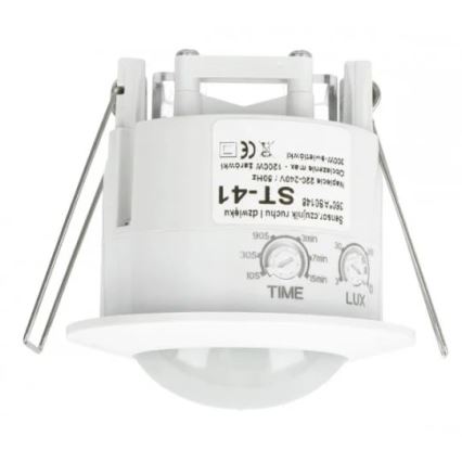 rörelsesensor ST41 360 ° vit