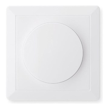 Roterande dimmer 200W/230V vit