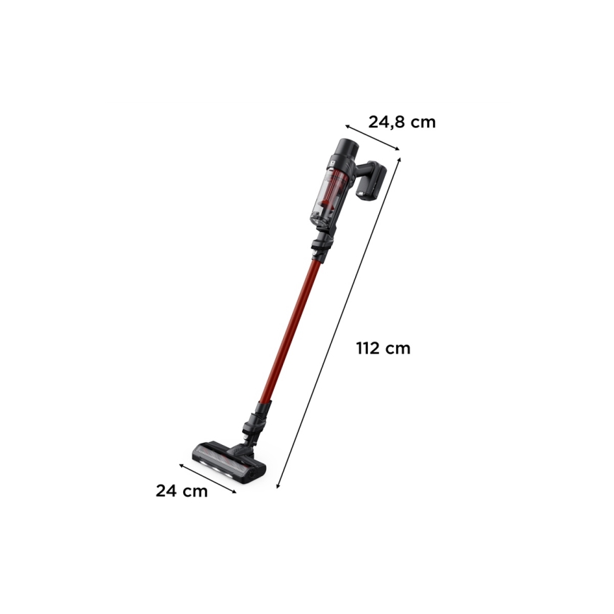 Rowenta - 2-i-1 stavdammsugare X-PERT ANIMAL 140W/18V 2000 mAh röd