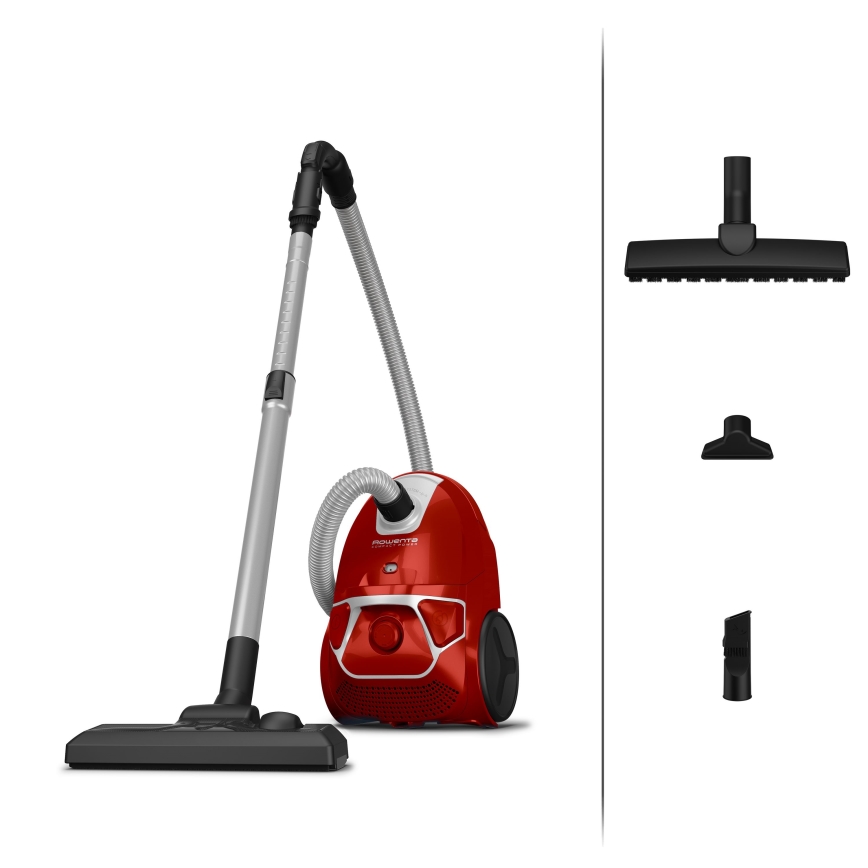 Rowenta - Dammsugare med påse COMPACT POWER 750W/230V röd