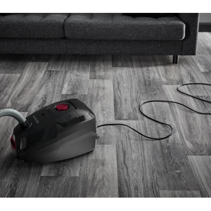 Rowenta - Dammsugare med påse GRÖN FORCE MAX ECO TOTAL CLASSIC 900W/230V svart