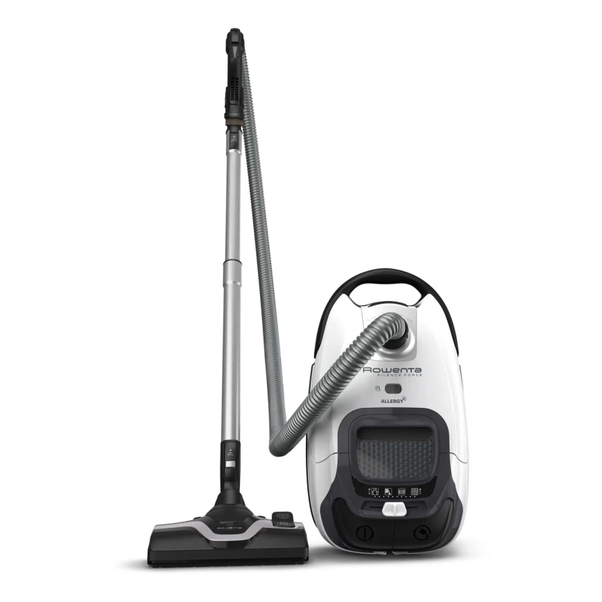 Rowenta - Dammsugare med påse SILENCE FORCE ALLERGY+ 4,5l 400W/230V svart/vit