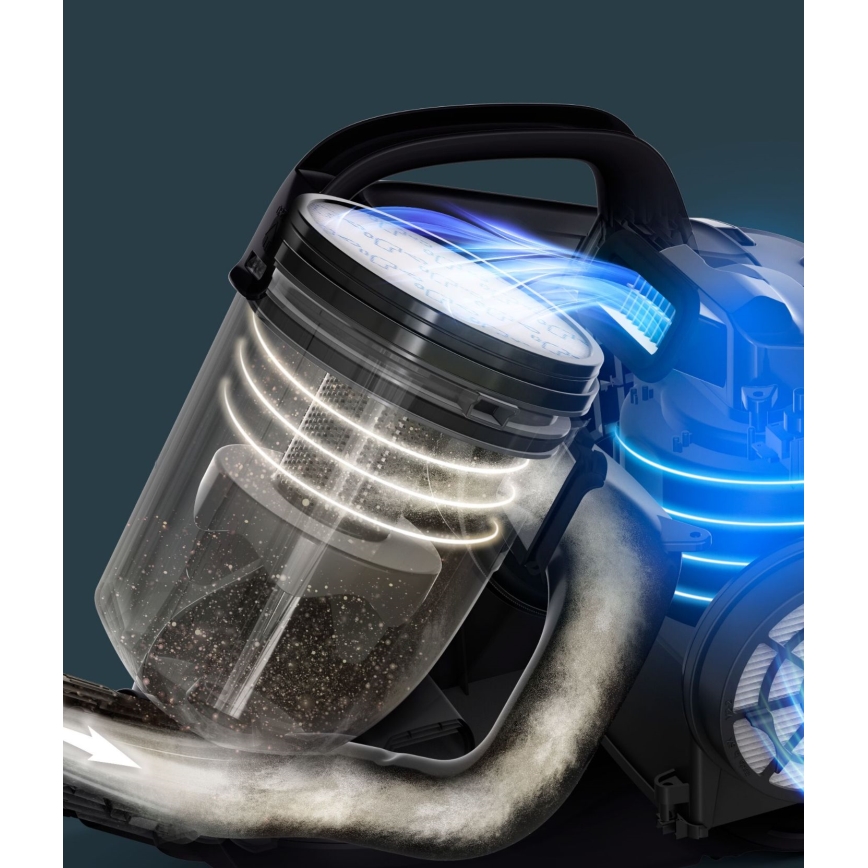 Rowenta - Dammsugare utan påse COMPACT POWER 1,5l 750W/230V grå