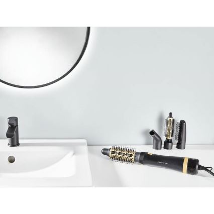 Rowenta - Värmeborste EXPRESS STYLE 800W/230V svart/guld