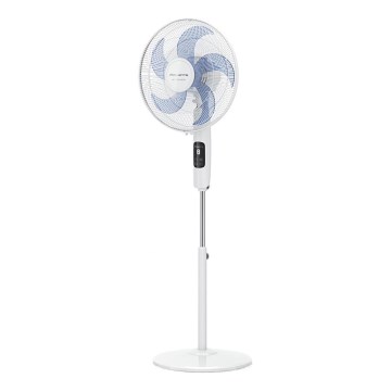Rowenta - Golvfläkt TURBO SILENCE 55W/230V 147 cm vit + fjärrkontroll