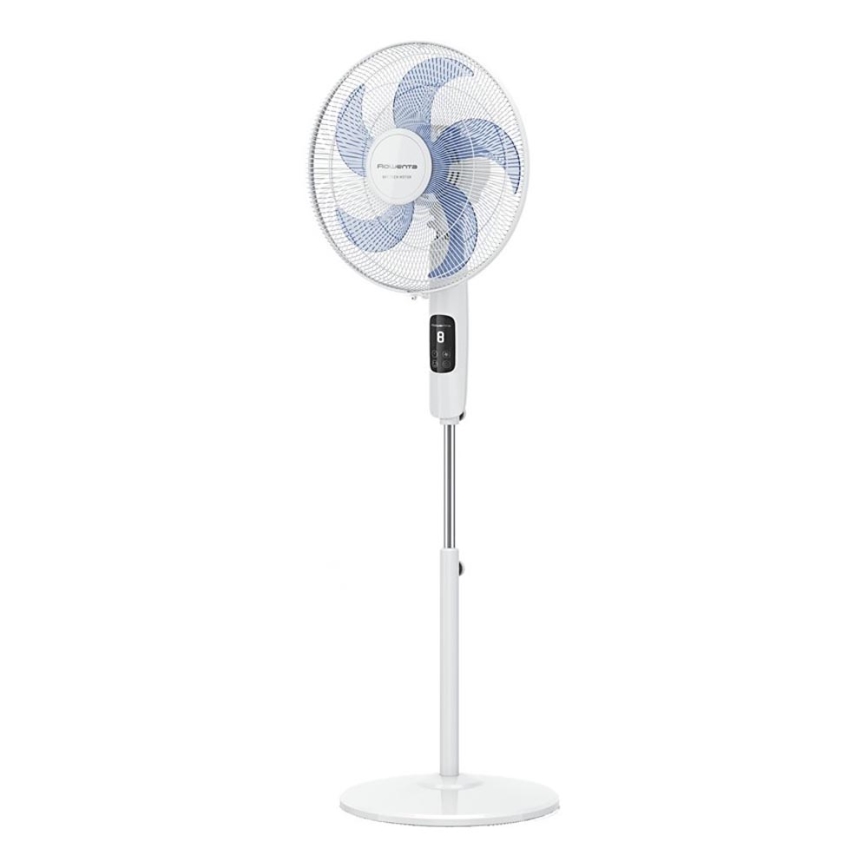 Rowenta - Golvfläkt TURBO SILENCE 55W/230V 147 cm vit + fjärrkontroll
