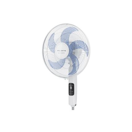 Rowenta - Golvfläkt TURBO SILENCE 55W/230V 147 cm vit + fjärrkontroll