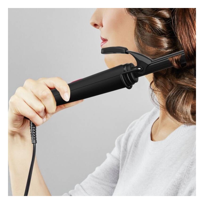 Rowenta - Locktång CURLING TONG BASIC 25W/230V svart