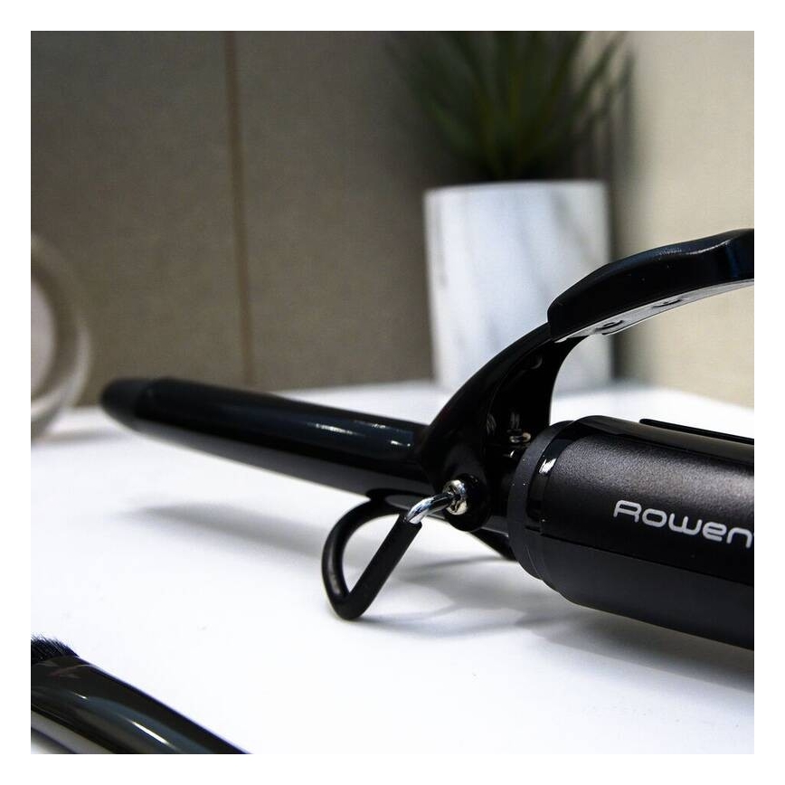Rowenta - Locktång CURLING TONG BASIC 25W/230V svart